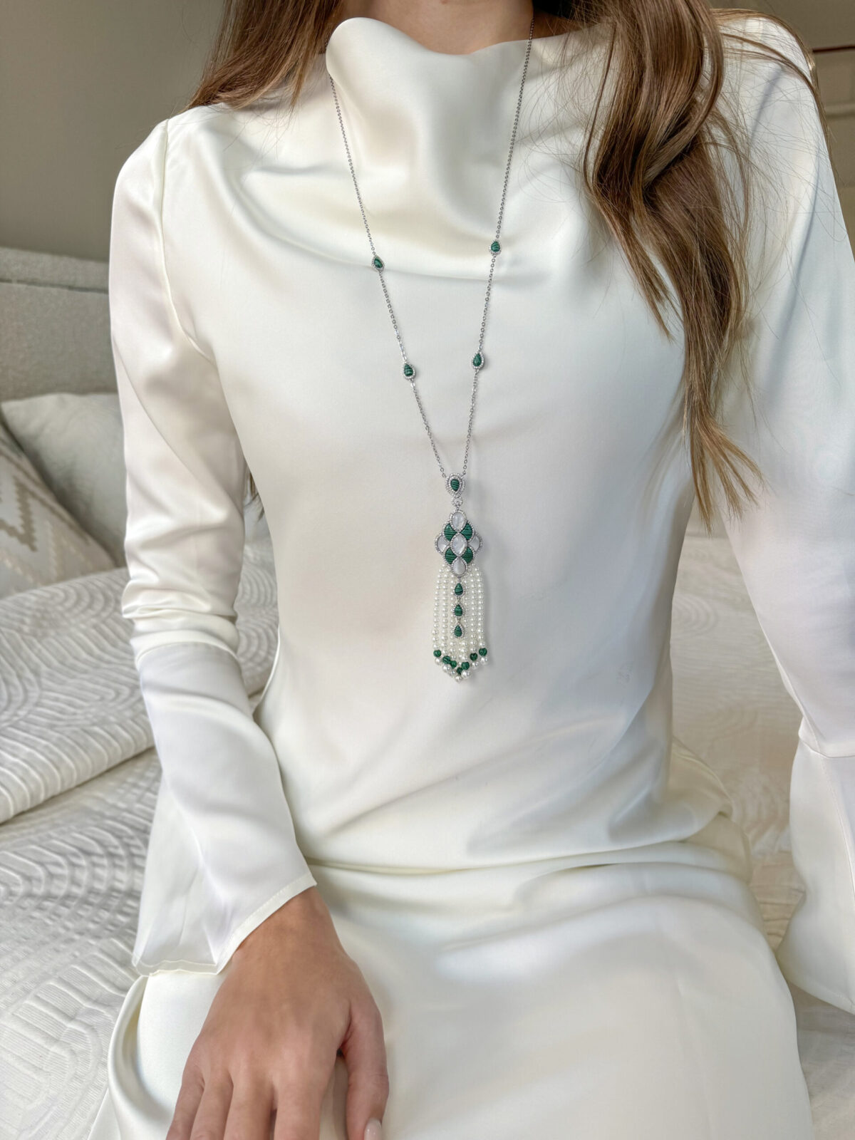 Zhia Necklace and Earring Set